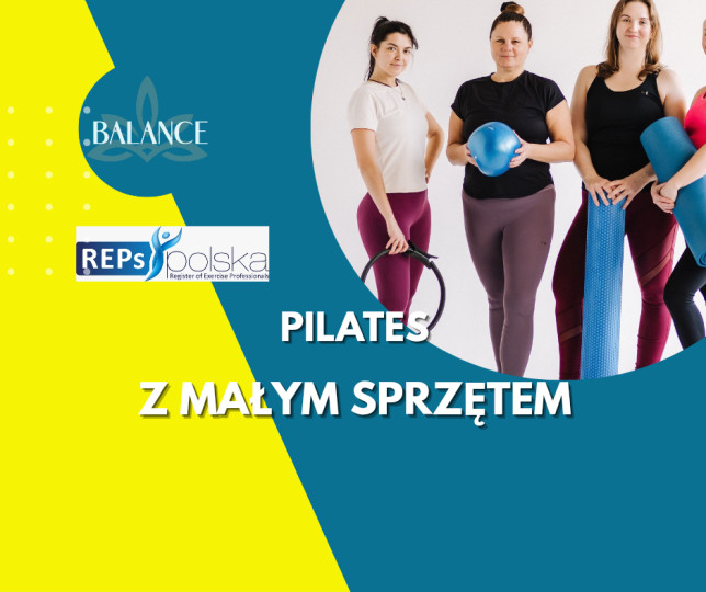 PILATES Z MAŁYM SPRZĘTEM