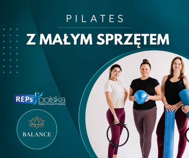 PILATES Z MAŁYM SPRZĘTEM