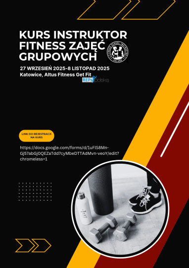 Instruktor Fitness Zajęć Grupowych