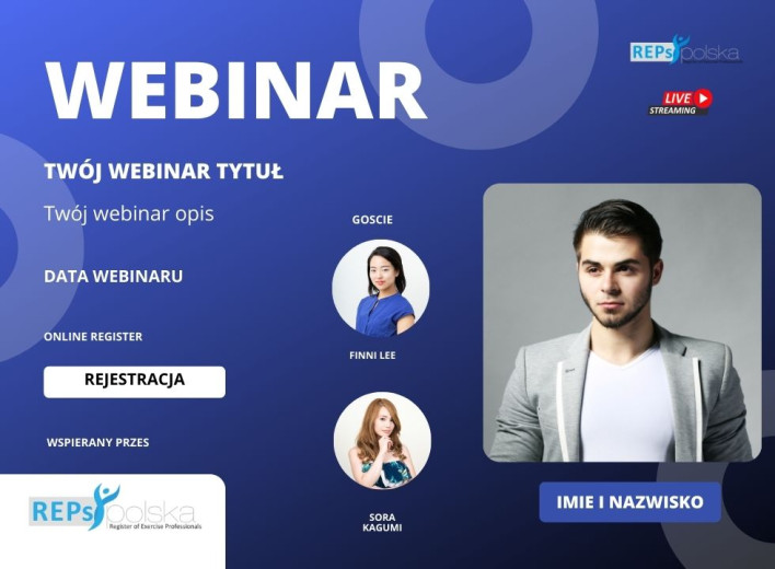 Zorganizuj Swój Webinar z REPs Polska! Skorzystaj z naszej platformy i zwiększ Swój zasięg