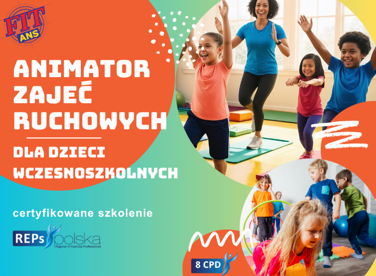 Animator zajęć ruchowych dzieci 7-9
